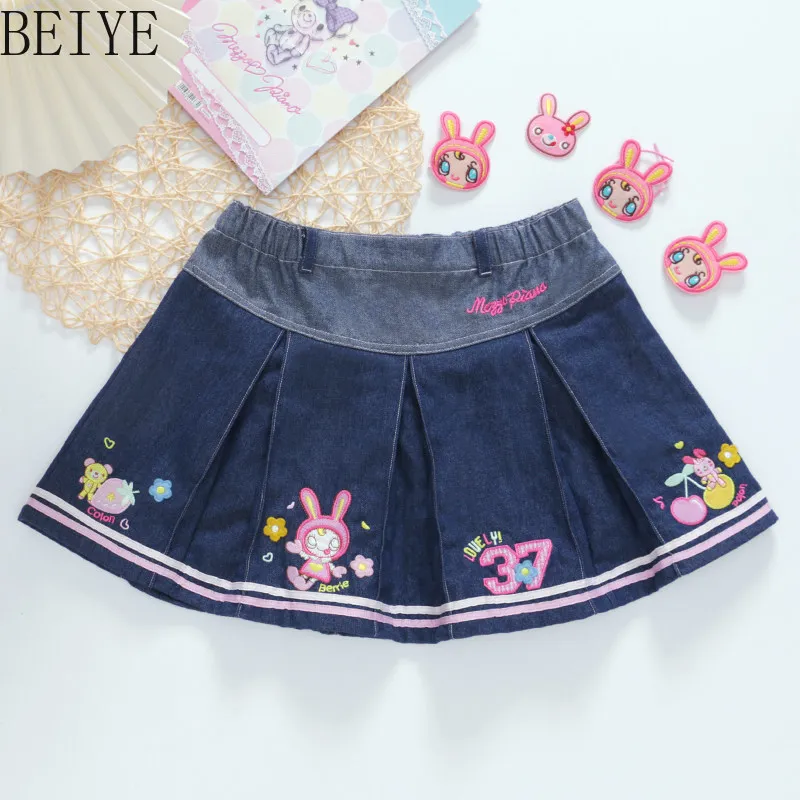 2026 New Arrival Kawaii Skirt Sweet Style Children's Clothing Summer Pleated Cute Kids Denim Skirt Baby Girl Short Skirts
2026 New Arrival Kawaii Skirt Sweet Style Children's Clothing Summer Pleated Cute Kids Denim Skirt Baby Girl Short Skirts