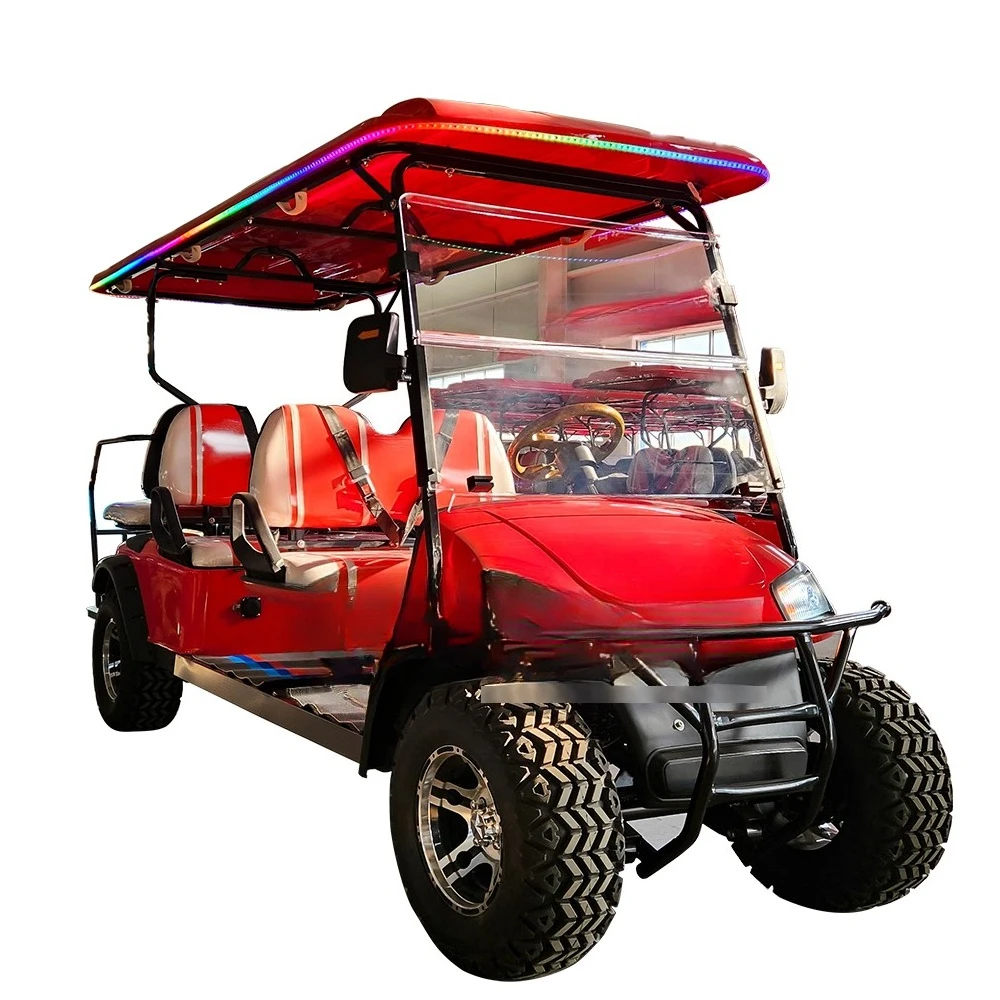 Golf Cart with Accessories High Quality Family Use 4 Seater Golf Cart for Sale
Golf Cart with Accessories High Quality Family Use 4 Seater Golf Cart for Sale