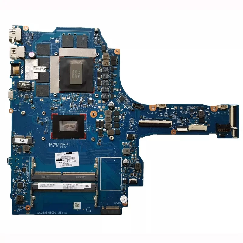 L71931-601 For Pavilion 15-EC 15-EC0037NW Laptop Motherboard R7 3750H CPU GTX1660TI 6GB 100% Full Tested
L71931-601 For Pavilion 15-EC 15-EC0037NW Laptop Motherboard R7 3750H CPU GTX1660TI 6GB 100% Full Tested