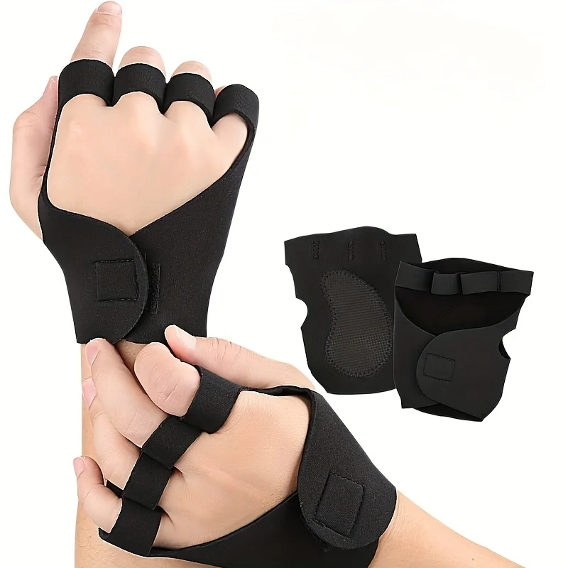 1Pair Fitness Gloves for Men & Women / Non-Slip, Breathable Workout Gloves with Wrist Support / Gym, Weightlifting
1Pair Fitness Gloves for Men & Women / Non-Slip, Breathable Workout Gloves with Wrist Support / Gym, Weightlifting