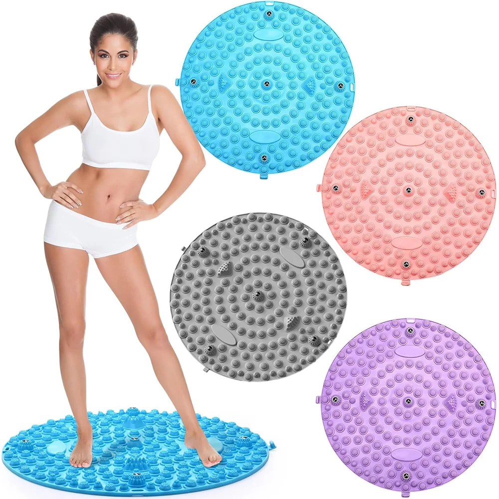 1PCS Foot Massage Mat, Relaxation Feet Massage Pad, Acupressure Mat for Feet, Anti Fatigue Walk Stone Acupoint Mat 
1PCS Foot Massage Mat, Relaxation Feet Massage Pad, Acupressure Mat for Feet, Anti Fatigue Walk Stone Acupoint Mat