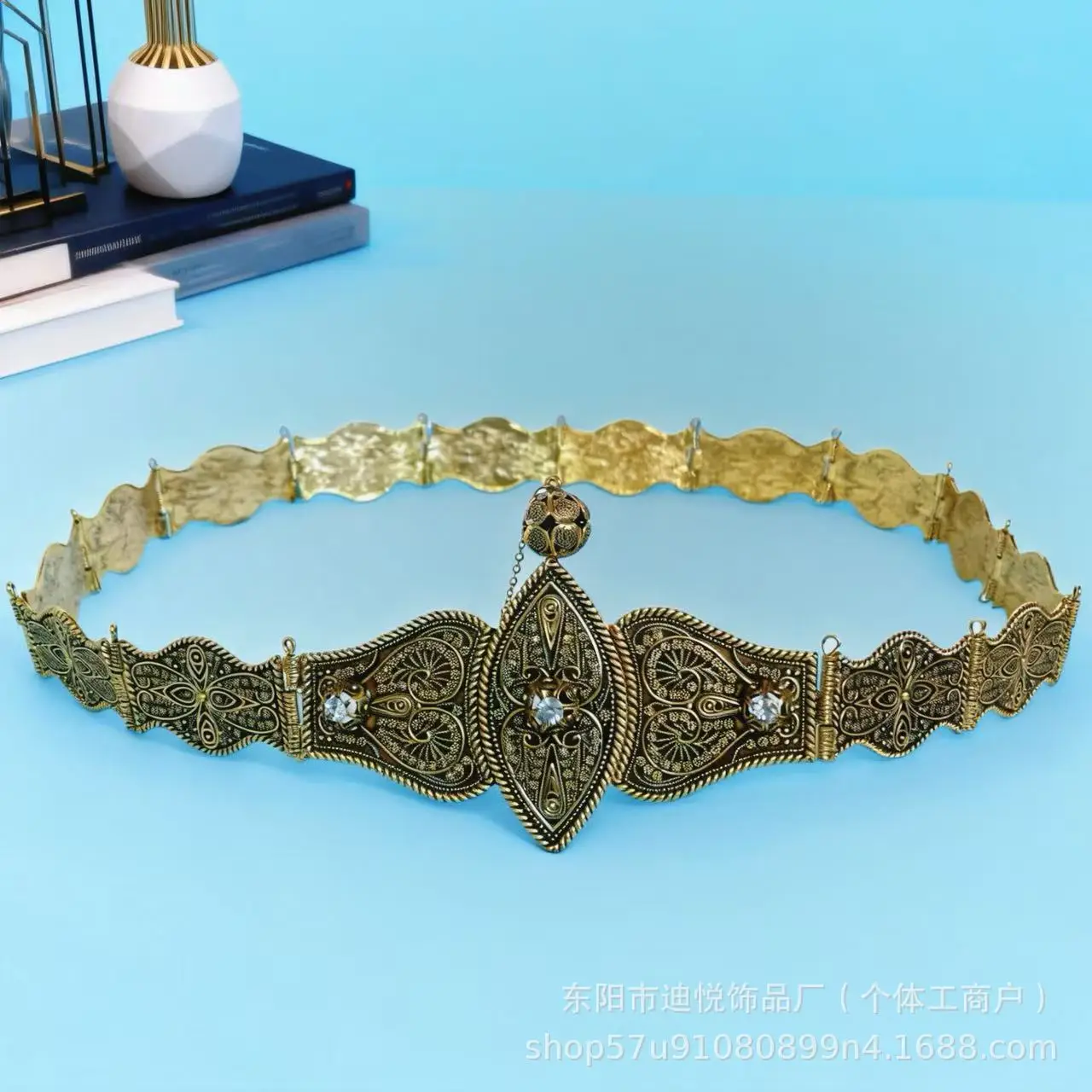 Belt Metal Embellished Traditional Ethnic Wedding Banquet Long Robe Jewelry Bridal Gift One Size
Belt Metal Embellished Traditional Ethnic Wedding Banquet Long Robe Jewelry Bridal Gift One Size
