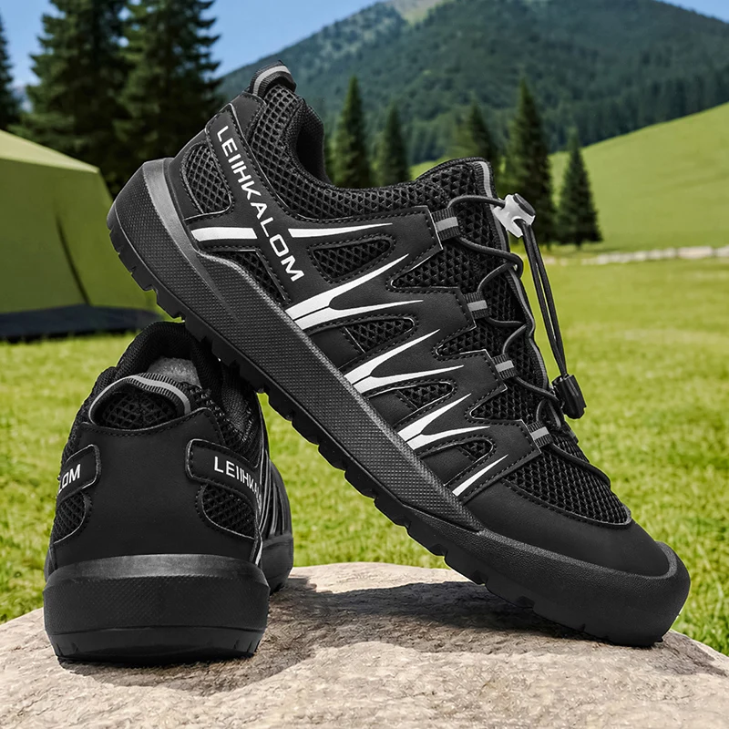 Men's mesh breathable casual sports shoes outdoor new fashionable anti slip hiking casual shoes comfortable walking flat shoes
Men's mesh breathable casual sports shoes outdoor new fashionable anti slip hiking casual shoes comfortable walking flat shoes