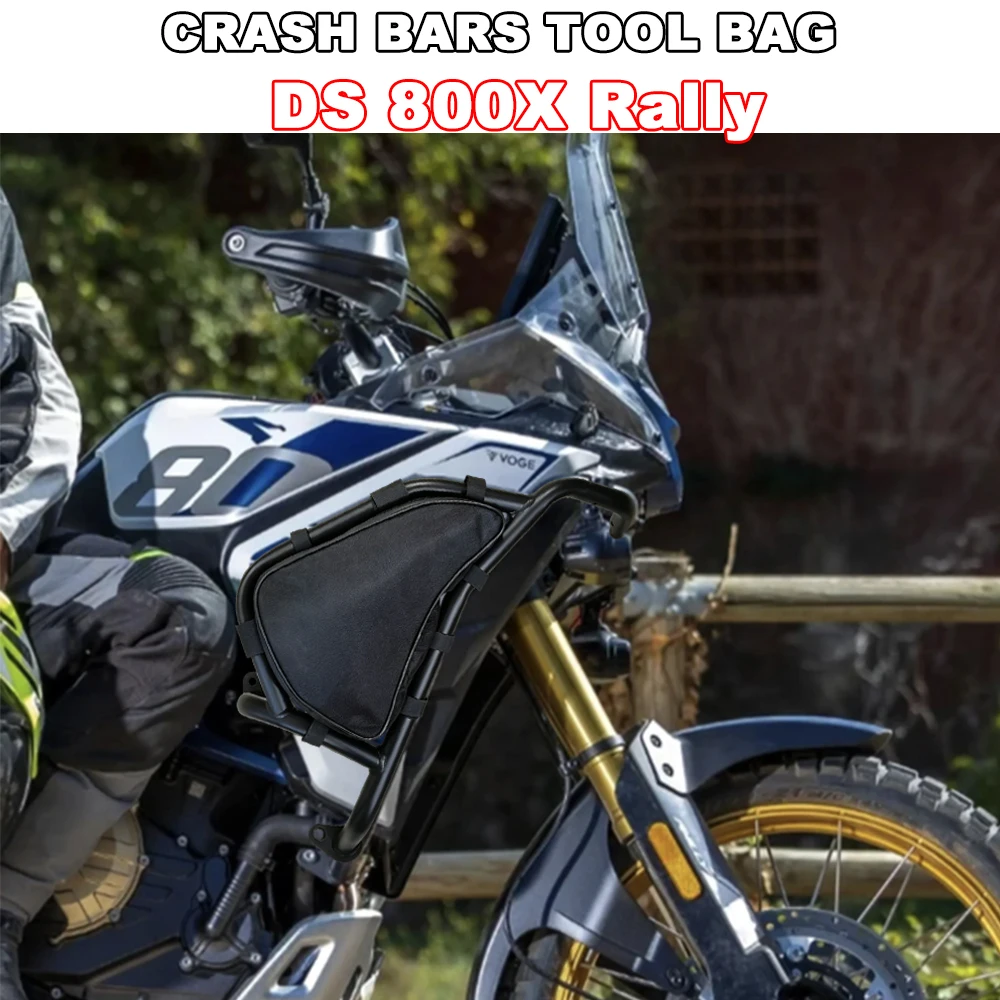Motorcycle Crash Bars Tool Bag For Voge DS 800X Rally Waterproof Repair Tool Storage Side Frame Bag Easy To Install
Motorcycle Crash Bars Tool Bag For Voge DS 800X Rally Waterproof Repair Tool Storage Side Frame Bag Easy To Install
