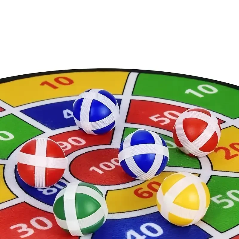 Hanging Velcro Dartboard For Outdoor Including 8 Colourful Balls, 29.13in Dart Game Velcro Dart Throw Game Board For Large And S
Hanging Velcro Dartboard For Outdoor Including 8 Colourful Balls, 29.13in Dart Game Velcro Dart Throw Game Board For Large And S