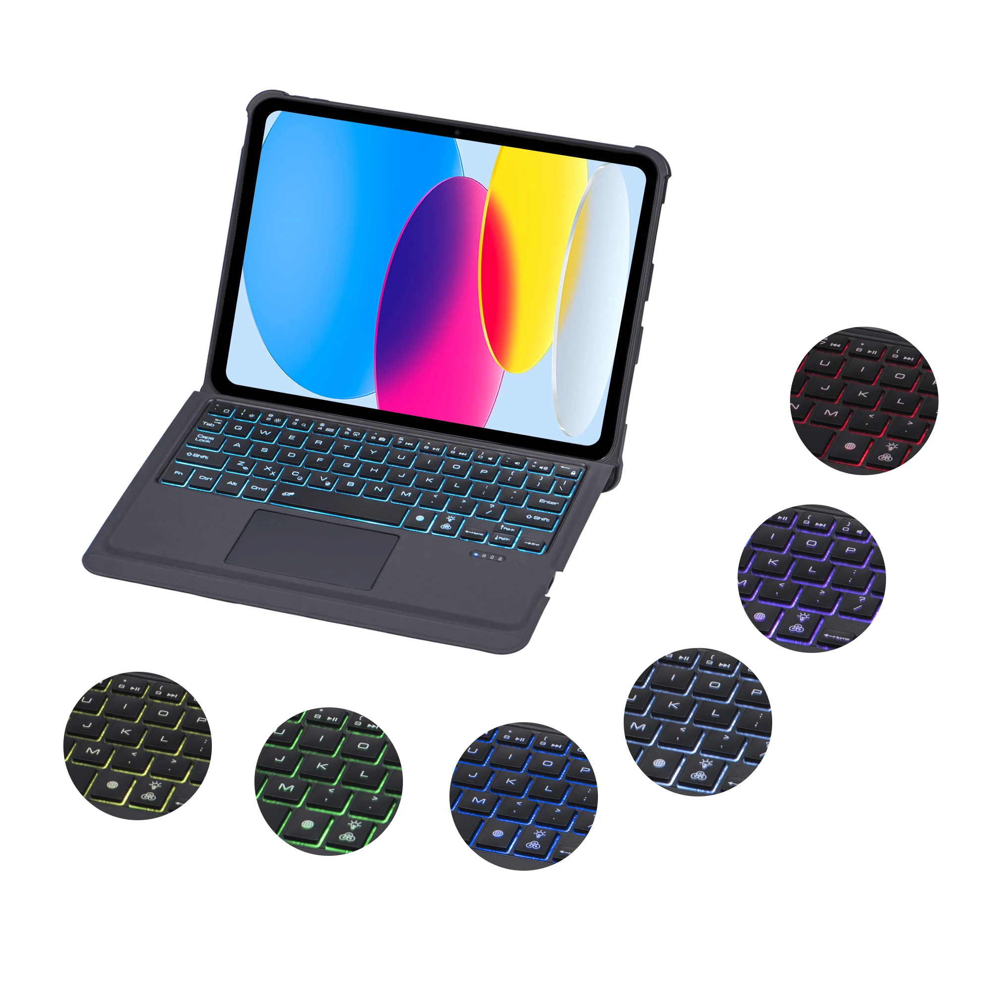Touchpad Keyboard Case For iPad Pro 11 2022Air 3 10.5 2019 Air 4/5 10.9 7/8/9th 10.2 Pro 10.5 9.7 Tablet Keyboard Cover
Touchpad Keyboard Case For iPad Pro 11 2022Air 3 10.5 2019 Air 4/5 10.9 7/8/9th 10.2 Pro 10.5 9.7 Tablet Keyboard Cover