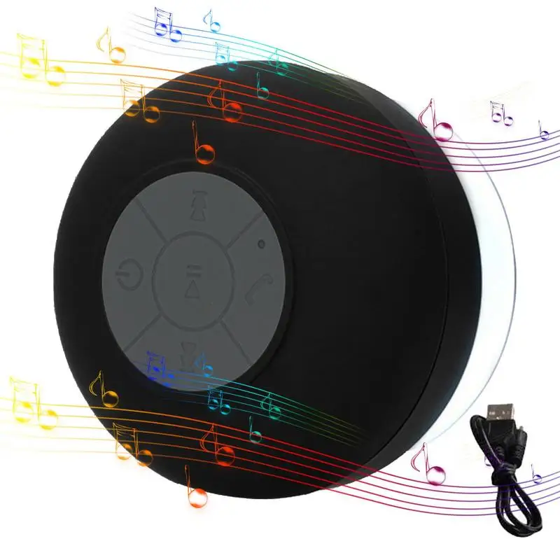 Shower Mini Speaker Waterproof Suction Cup Shower Speaker Waterproof Suction Cup Car Speaker For Bathroom Beach Swimming Pool
Shower Mini Speaker Waterproof Suction Cup Shower Speaker Waterproof Suction Cup Car Speaker For Bathroom Beach Swimming Pool