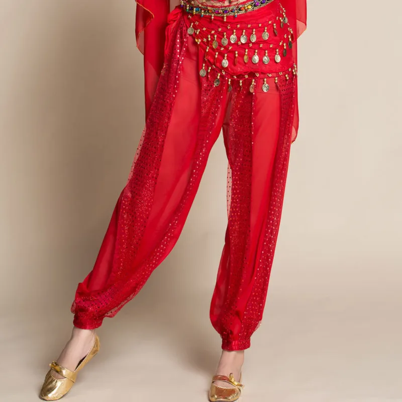 Belly Dance Pants Arabic Halloween Lantern Shiny Pants Fancy Pants India Dance Outfit Free Size (Coin Belt Not Included)
Belly Dance Pants Arabic Halloween Lantern Shiny Pants Fancy Pants India Dance Outfit Free Size (Coin Belt Not Included)