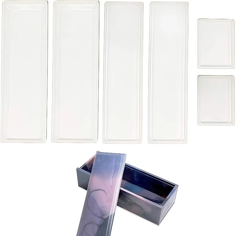 1 Set Storage Box Epoxy Resin Mold Jewelry Container Organizer Holder Silicone Mould DIY Crafts Casting Tools Jewelry tools
1 Set Storage Box Epoxy Resin Mold Jewelry Container Organizer Holder Silicone Mould DIY Crafts Casting Tools Jewelry tools