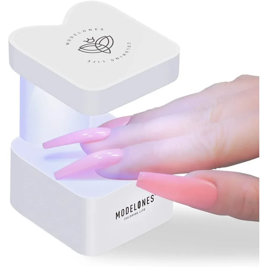 Compact UV Light for Gel Nails with Dual Timers and Portable USB Charging Design Ideal for Fast Nail Extensions and Travel Use 
Compact UV Light for Gel Nails with Dual Timers and Portable USB Charging Design Ideal for Fast Nail Extensions and Travel Use