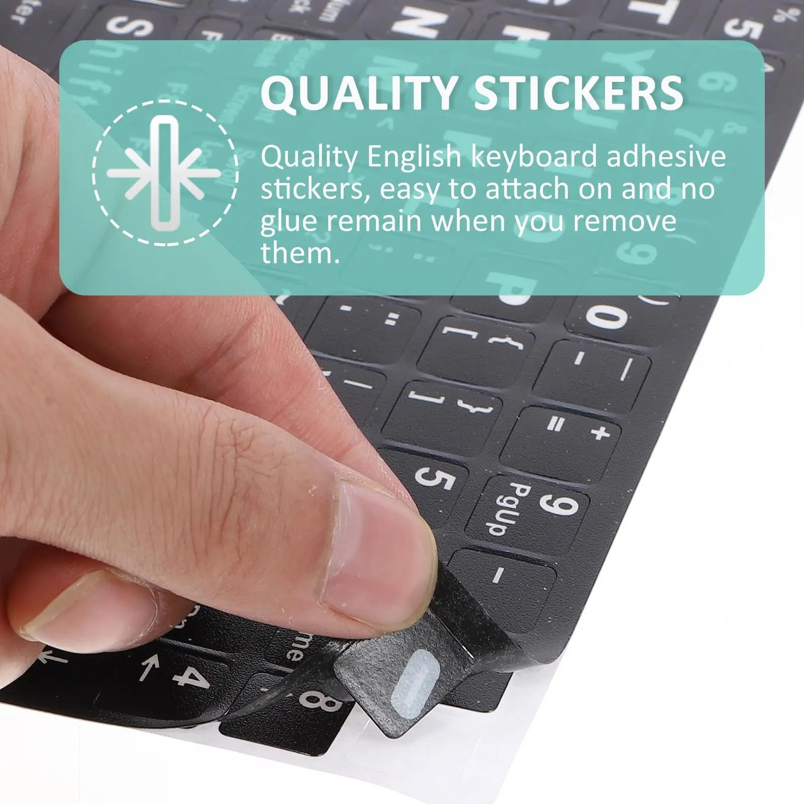 Keyboard Stickers English Letter Desktop Laptop Large Letters PVC Universal Computer Keyboard Language Stickers Easy Apply
Keyboard Stickers English Letter Desktop Laptop Large Letters PVC Universal Computer Keyboard Language Stickers Easy Apply