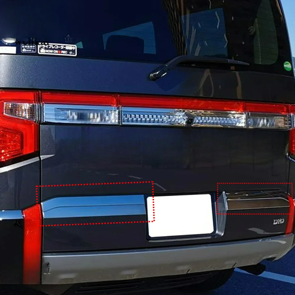 Exterior ABS Chrome Rear Door Trunk Strip Tailgate Edge Moulding Trims Cover for Mitsubishi Delica D:5 2020 2021 2022
Exterior ABS Chrome Rear Door Trunk Strip Tailgate Edge Moulding Trims Cover for Mitsubishi Delica D:5 2020 2021 2022