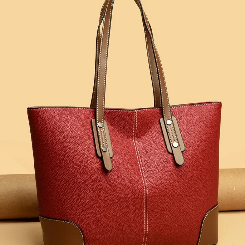 Large Capacity Bag New Women's Bag Fashionable Stylish All-Match Shoulder Bag Sense Big Bag Tote Bag
Large Capacity Bag New Women's Bag Fashionable Stylish All-Match Shoulder Bag Sense Big Bag Tote Bag