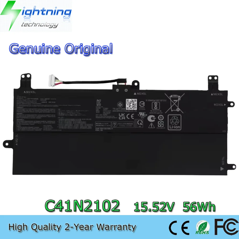 Новый оригинальный аккумулятор для ноутбука C41N2102 15,52 В 56 Втч для Asus NR2201ZA NR2201ZE ROG Flow Z13 GZ301Z
Новый оригинальный аккумулятор для ноутбука C41N2102 15,52 В 56 Втч для Asus NR2201ZA NR2201ZE ROG Flow Z13 GZ301Z