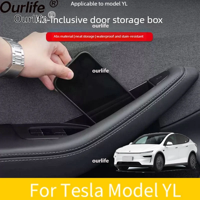 For Tesla Model Y 2026 Interior Door Handle Storage Box Model 3 Highland Inner Handle Organizer Phone Holder Accessories
For Tesla Model Y 2026 Interior Door Handle Storage Box Model 3 Highland Inner Handle Organizer Phone Holder Accessories