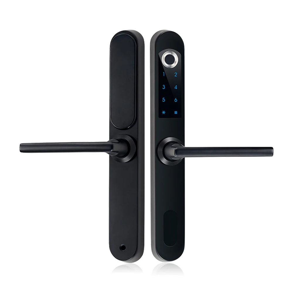Biometric Fingerprint Frameless Sliding Electric Glass Sliding Door Lock Smart Lock Smart Lock Outdoor
Biometric Fingerprint Frameless Sliding Electric Glass Sliding Door Lock Smart Lock Smart Lock Outdoor