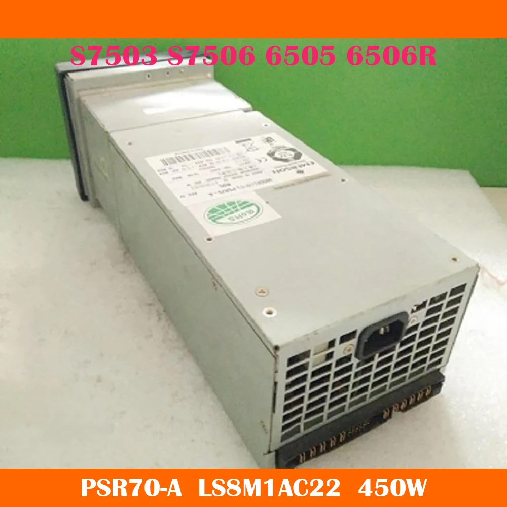 For H3C Switch PSR70-A S7503 S7506 6505 6506R AC 450W Power Supply LS8M1AC22 Works Perfectly Fast Ship High Quality
For H3C Switch PSR70-A S7503 S7506 6505 6506R AC 450W Power Supply LS8M1AC22 Works Perfectly Fast Ship High Quality