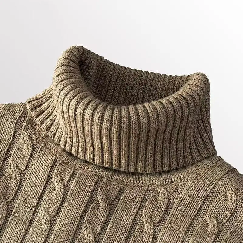 Men's Fce Lined Thiened High Collar Sweater Soft Cozy Autumn Winter Knitted irt Regular Sve Long Sve Cotton 00%
Men's Fce Lined Thiened High Collar Sweater Soft Cozy Autumn Winter Knitted irt Regular Sve Long Sve Cotton 00%