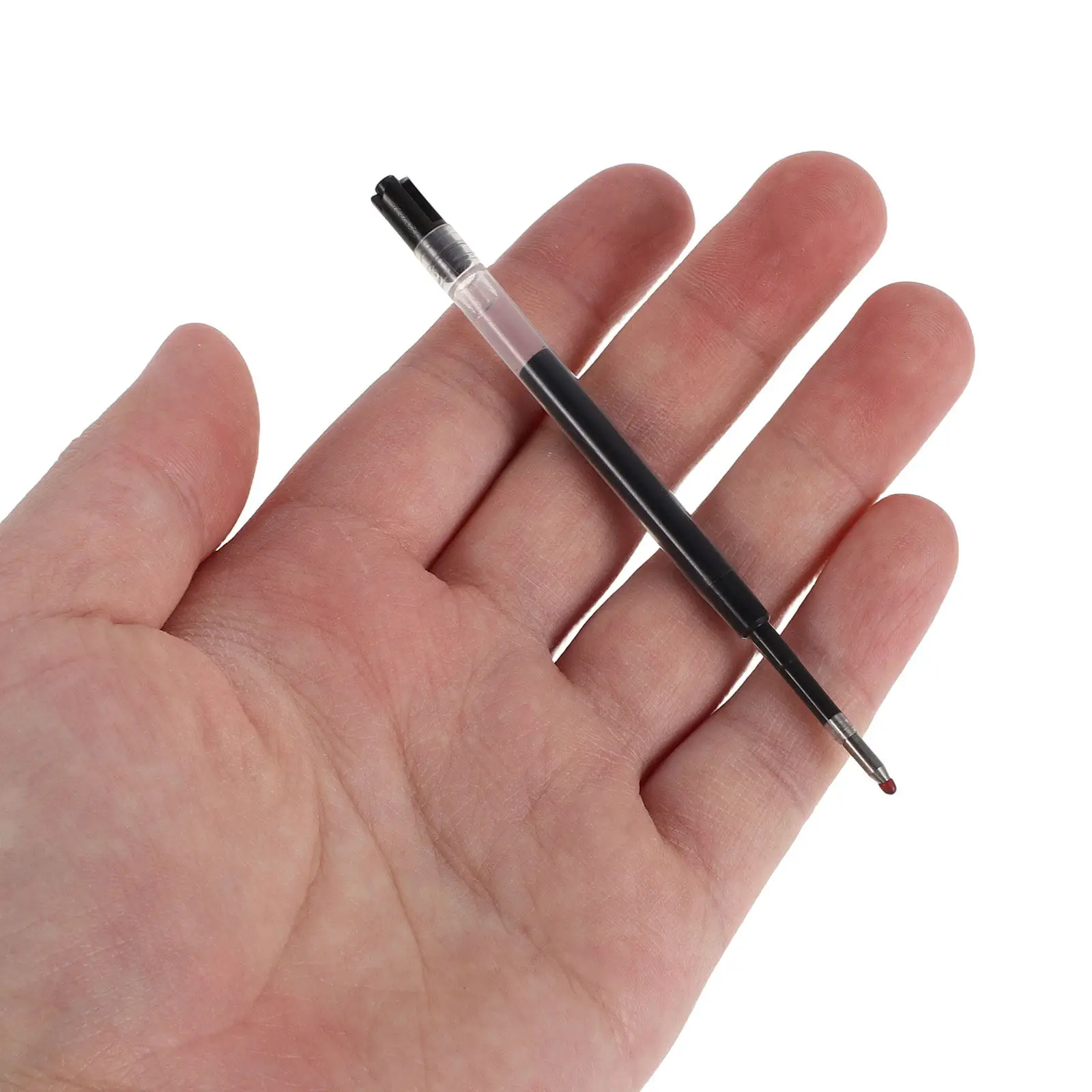 20Pcs Black 0.5mm Ballpoint Pen Refills Smooth Gel Ink Quick Dry Retractable Click Pen Refills for School Office Journal Writing
20Pcs Black 0.5mm Ballpoint Pen Refills Smooth Gel Ink Quick Dry Retractable Click Pen Refills for School Office Journal Writing