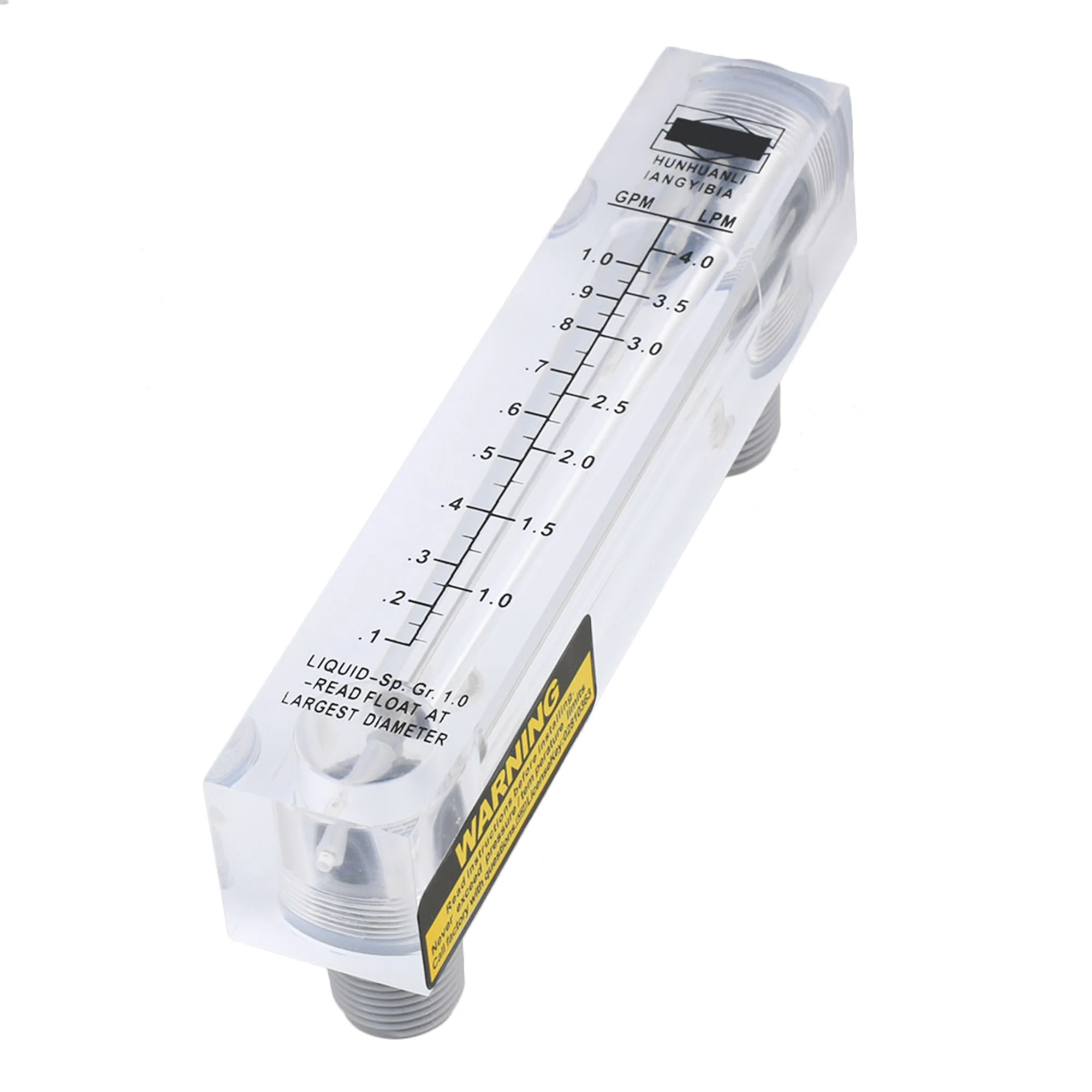 CNBTR LZM-15 Panel Type Water Flowmeter, 0.2-1 GPM/1-4 LPM Flow Measurement Tool for Pipeline Water Flow Monitoring
CNBTR LZM-15 Panel Type Water Flowmeter, 0.2-1 GPM/1-4 LPM Flow Measurement Tool for Pipeline Water Flow Monitoring