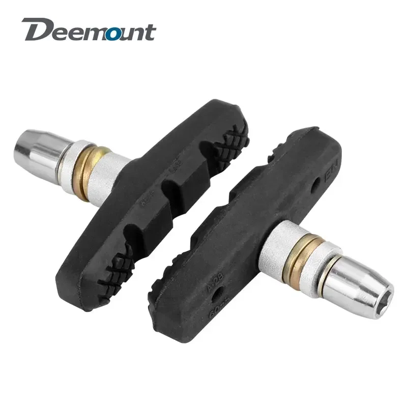 Deemount Quality V-Brake Pads MTB Mountain Bicycle Brake Shoes 60mm Threaded For Linear Pull Brakes All weathers Disc brake pads
Deemount Quality V-Brake Pads MTB Mountain Bicycle Brake Shoes 60mm Threaded For Linear Pull Brakes All weathers Disc brake pads