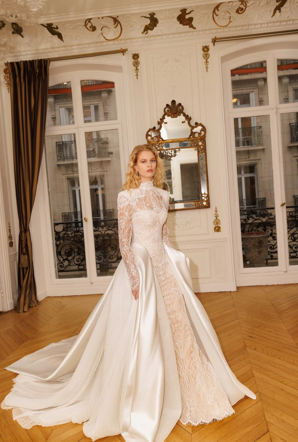 Vestido De Novia Desmontable Wedding Dresses 2025 Luxury Lace Dress Long Sleeve Sirena Vestidos Alta Costura Casamento Trouwjurk
Vestido De Novia Desmontable Wedding Dresses 2025 Luxury Lace Dress Long Sleeve Sirena Vestidos Alta Costura Casamento Trouwjurk