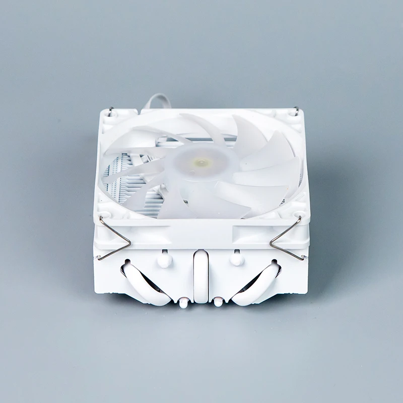 XGS-G53W Pure White Low Profile CPU Downforce Heatsink 5 Heat Pipes LGA1700 Compatible For ITX MATX Mini PC Case
XGS-G53W Pure White Low Profile CPU Downforce Heatsink 5 Heat Pipes LGA1700 Compatible For ITX MATX Mini PC Case