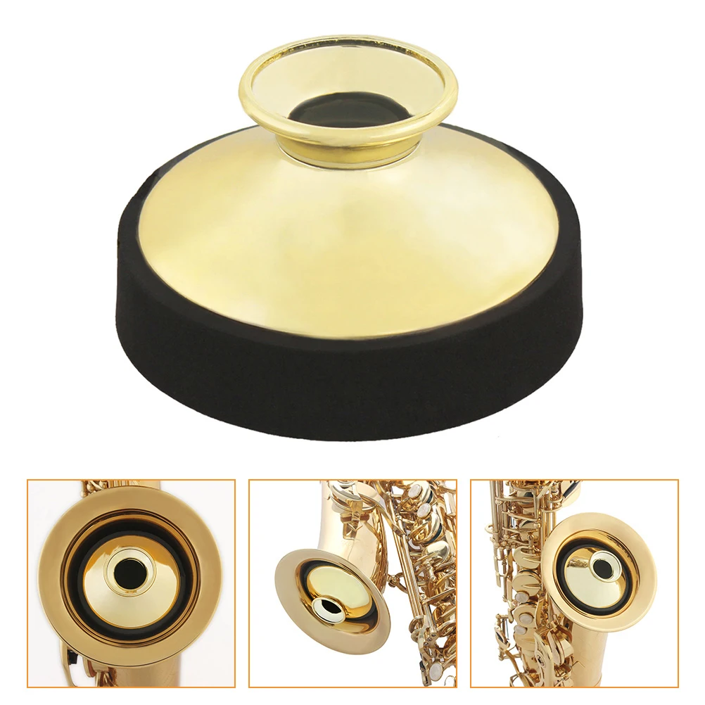 1pc Alto Sax Mute Golden Color Sound Reducer Efficient Practice Tool Silent Musical Instrument Accessory Plastic Saxophone
1pc Alto Sax Mute Golden Color Sound Reducer Efficient Practice Tool Silent Musical Instrument Accessory Plastic Saxophone