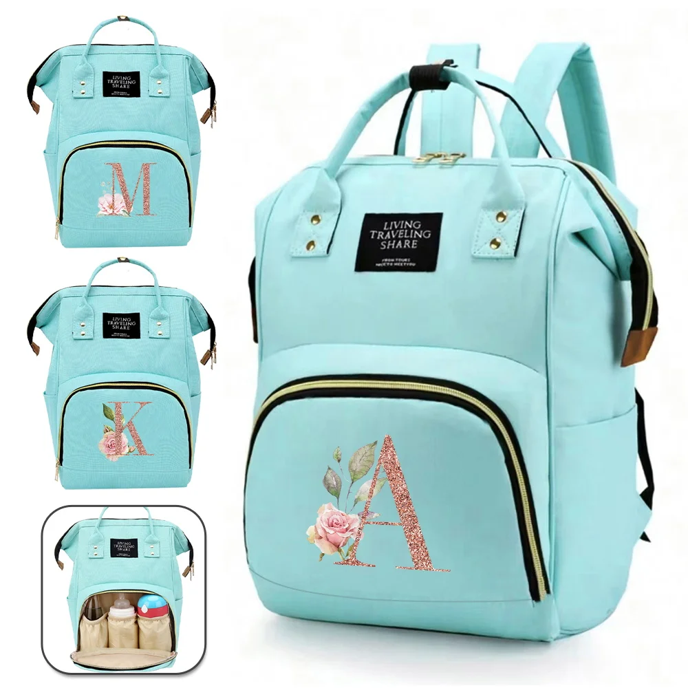 Mommy Backpack Diaper Bag Green Storage Pack Large Capacity Infant Bags for Outing Nappy Changing Pouch Rose Gold Series
Mommy Backpack Diaper Bag Green Storage Pack Large Capacity Infant Bags for Outing Nappy Changing Pouch Rose Gold Series