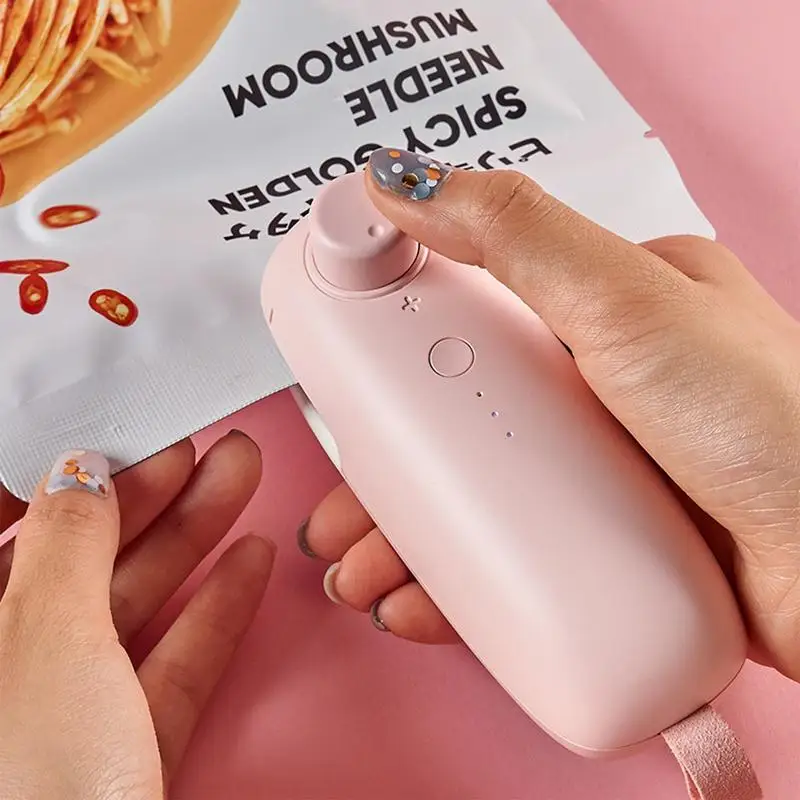 Bag Sealer Rechargeable 2 In 1 Bag Mini Heat Sealer Portable Plastic Package Snack Sealer Clip Bag Handheld Heat Sealer
Bag Sealer Rechargeable 2 In 1 Bag Mini Heat Sealer Portable Plastic Package Snack Sealer Clip Bag Handheld Heat Sealer