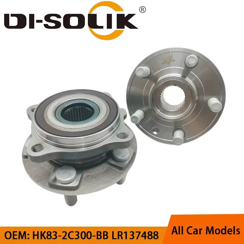 DI-SOLIK Auto Car Parts 4WD Front Wheel Hub Unit Bearing Assembly HK83-2C300-BB LR137488 LR090515 for RANGE ROVER VELAR
DI-SOLIK Auto Car Parts 4WD Front Wheel Hub Unit Bearing Assembly HK83-2C300-BB LR137488 LR090515 for RANGE ROVER VELAR