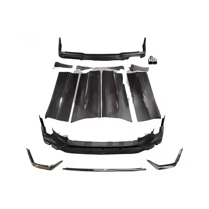 2017-2020 upgrade style body kit front and rear lip skirt PP material body parts
2017-2020 upgrade style body kit front and rear lip skirt PP material body parts