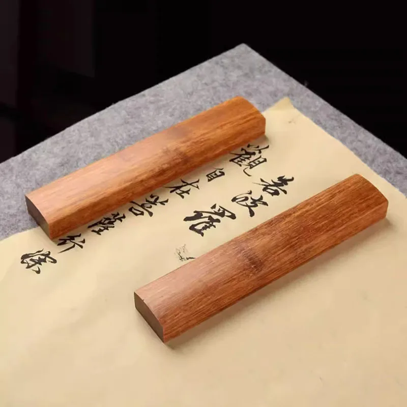 1 Pair Chinese Calligraphy Ink Painting Wood Paper Weight Paperweight Creative Useful Paper Pressing Tools
1 Pair Chinese Calligraphy Ink Painting Wood Paper Weight Paperweight Creative Useful Paper Pressing Tools