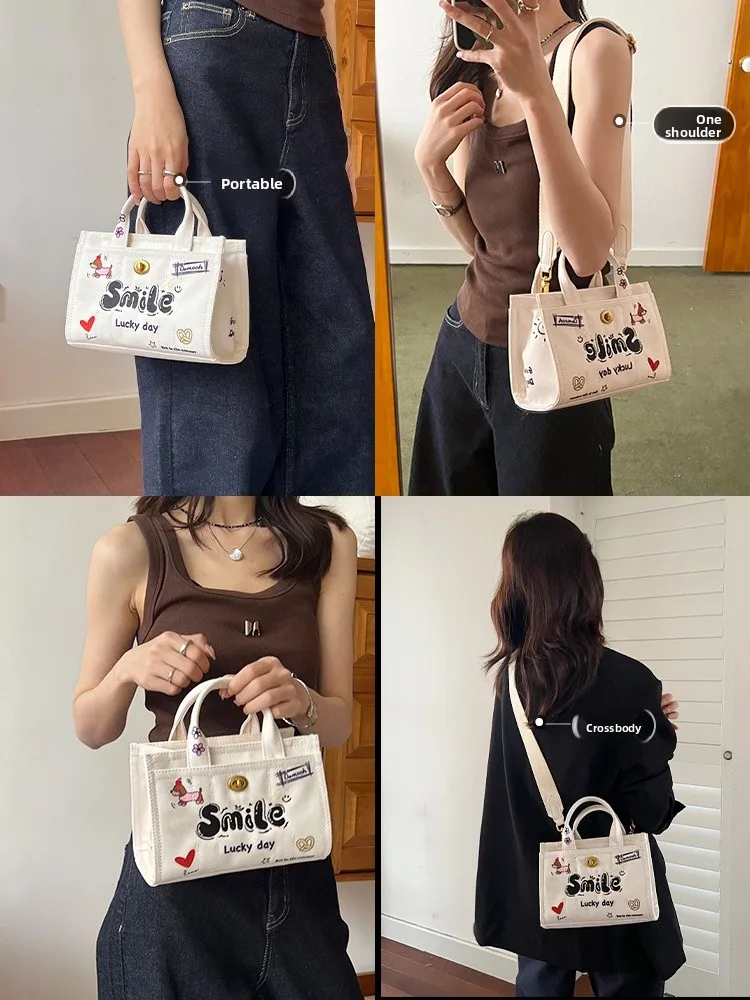 Небольшая холщовая сумка с вышивкой букв fiti, молодежная сумка через плечо для девочек-подростков и женщин
Небольшая холщовая сумка с вышивкой букв fiti, молодежная сумка через плечо для девочек-подростков и женщин