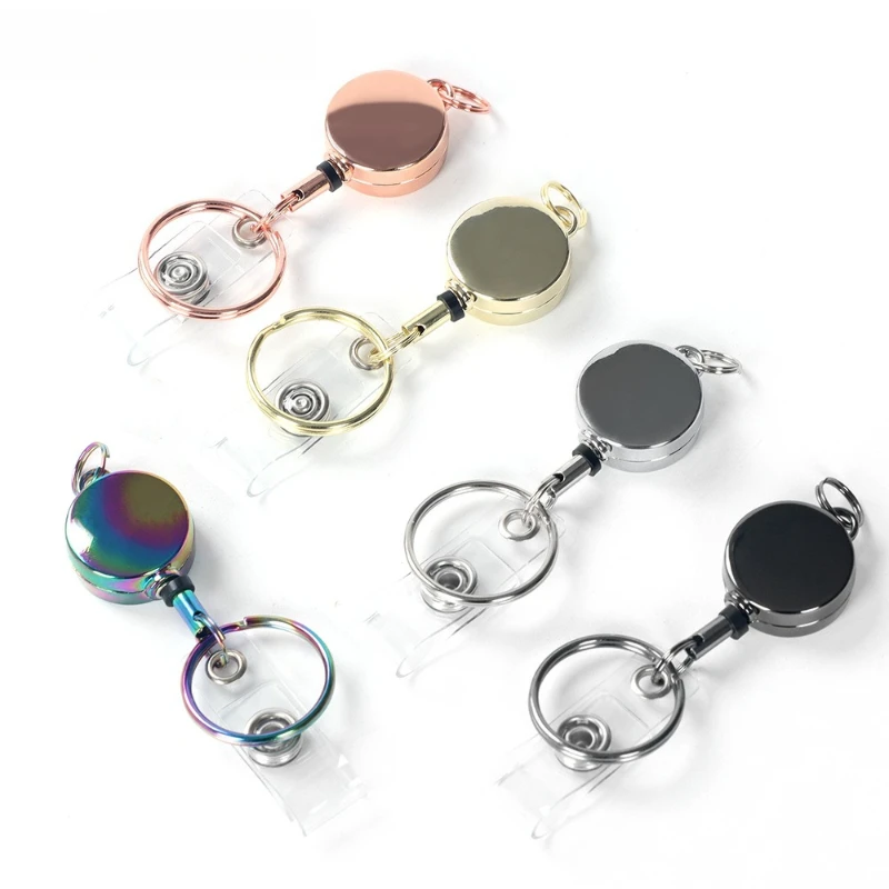 10 Mini High-bounce Retractable Badge Lanyards, Portable and Anti-theft, Easy To Pull, Suitable for Safety 
10 Mini High-bounce Retractable Badge Lanyards, Portable and Anti-theft, Easy To Pull, Suitable for Safety