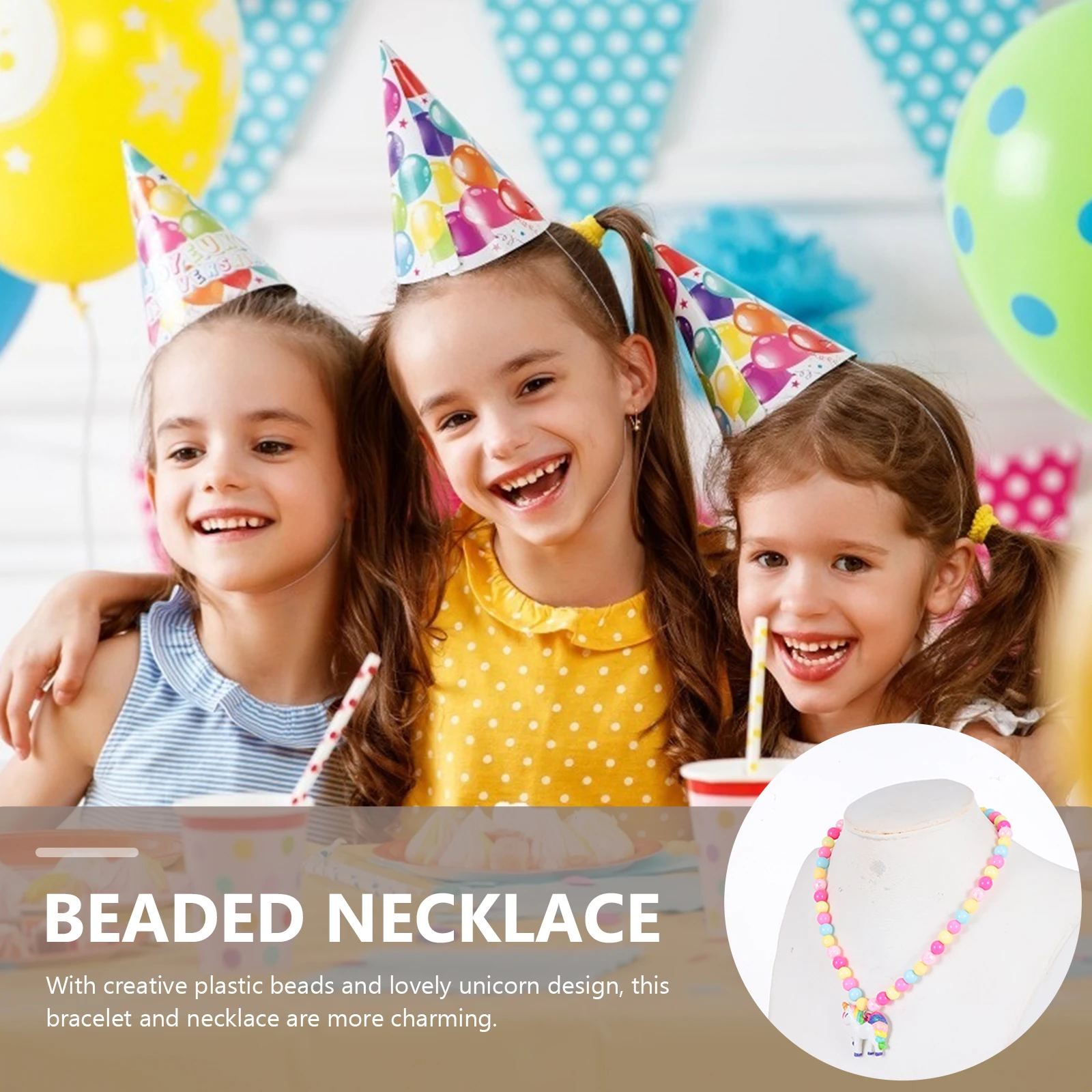 Unicorn Necklace Bracelet Set Girls Accessories Kids' Play Necklaces Shell Toddler Jewelry Child
Unicorn Necklace Bracelet Set Girls Accessories Kids' Play Necklaces Shell Toddler Jewelry Child