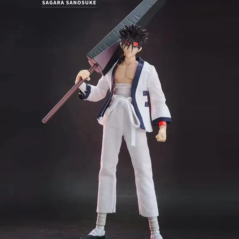 Dasin/Great Toys/GT Rurouni Kenshin Himura Kenshin Sagara Sanosuke Yuma Shishi SHF 1/12 16 cm/6 inches PVC action figures
Dasin/Great Toys/GT Rurouni Kenshin Himura Kenshin Sagara Sanosuke Yuma Shishi SHF 1/12 16 cm/6 inches PVC action figures