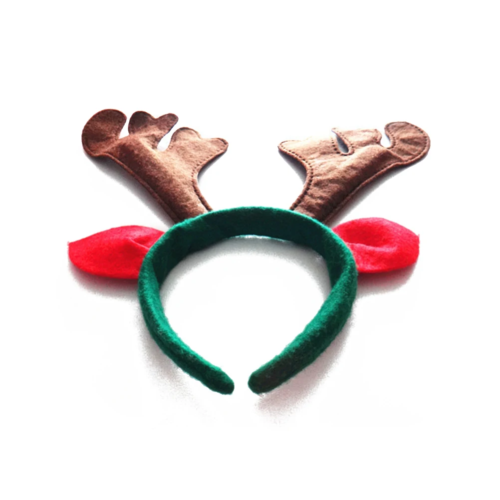 Green Deer Antler Headband Christmas Reindeer Horn Headwear for Kids Party Festival Non-Woven Comfortable Hair Decoration
Green Deer Antler Headband Christmas Reindeer Horn Headwear for Kids Party Festival Non-Woven Comfortable Hair Decoration