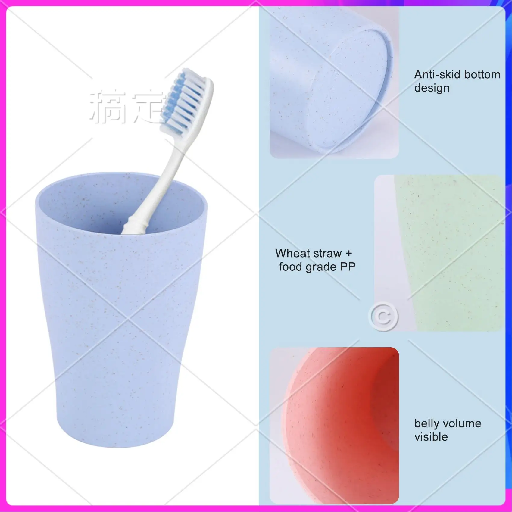 NEW-16 Pack Wheat Straw Drinking Cups,For Kids Adult,10 Oz Reusable Tumblers Stackable Cups For Kitchen,Party And Picnic
NEW-16 Pack Wheat Straw Drinking Cups,For Kids Adult,10 Oz Reusable Tumblers Stackable Cups For Kitchen,Party And Picnic