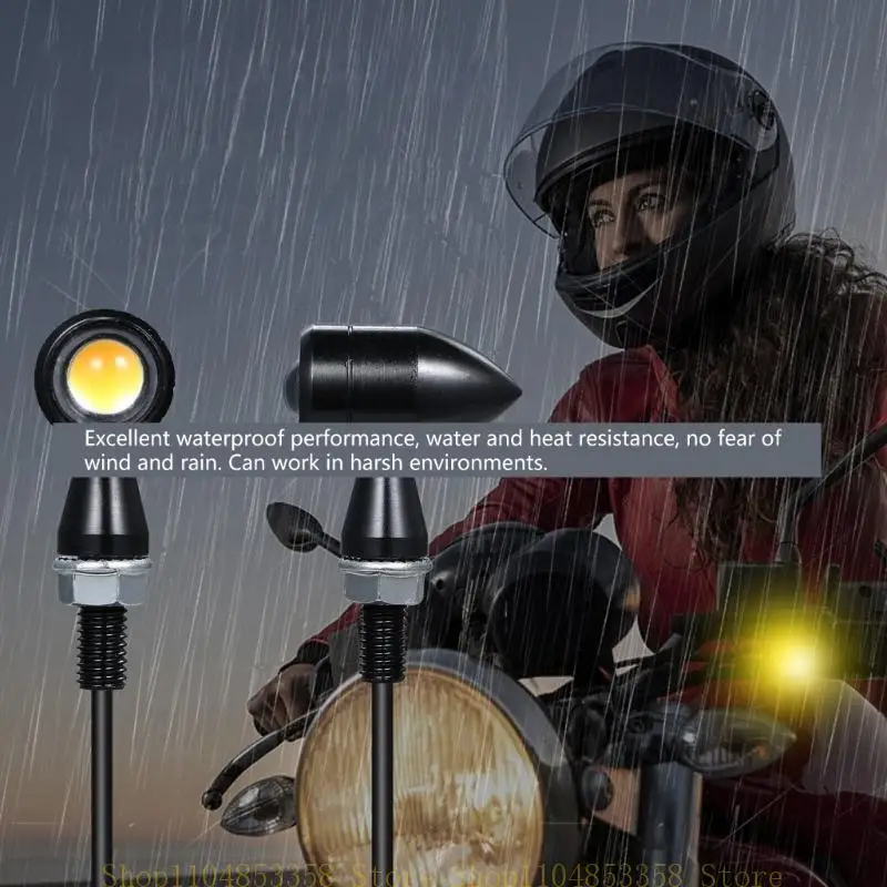 652F Universal LED Motorcycles Turn Signals Light Flowing Water Flasher Rear Stop Light Lightings For XL883 1 Pair
652F Universal LED Motorcycles Turn Signals Light Flowing Water Flasher Rear Stop Light Lightings For XL883 1 Pair