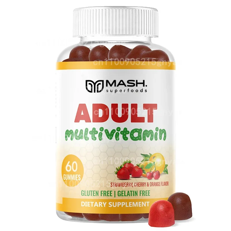 Веганские безглютеновые ежедневные мультивитаминные жевательные конфеты для взрослых | Содержит железо и важные витамины, 60 жевательных конфет
Веганские безглютеновые ежедневные мультивитаминные жевательные конфеты для взрослых | Содержит железо и важные витамины, 60 жевательных конфет