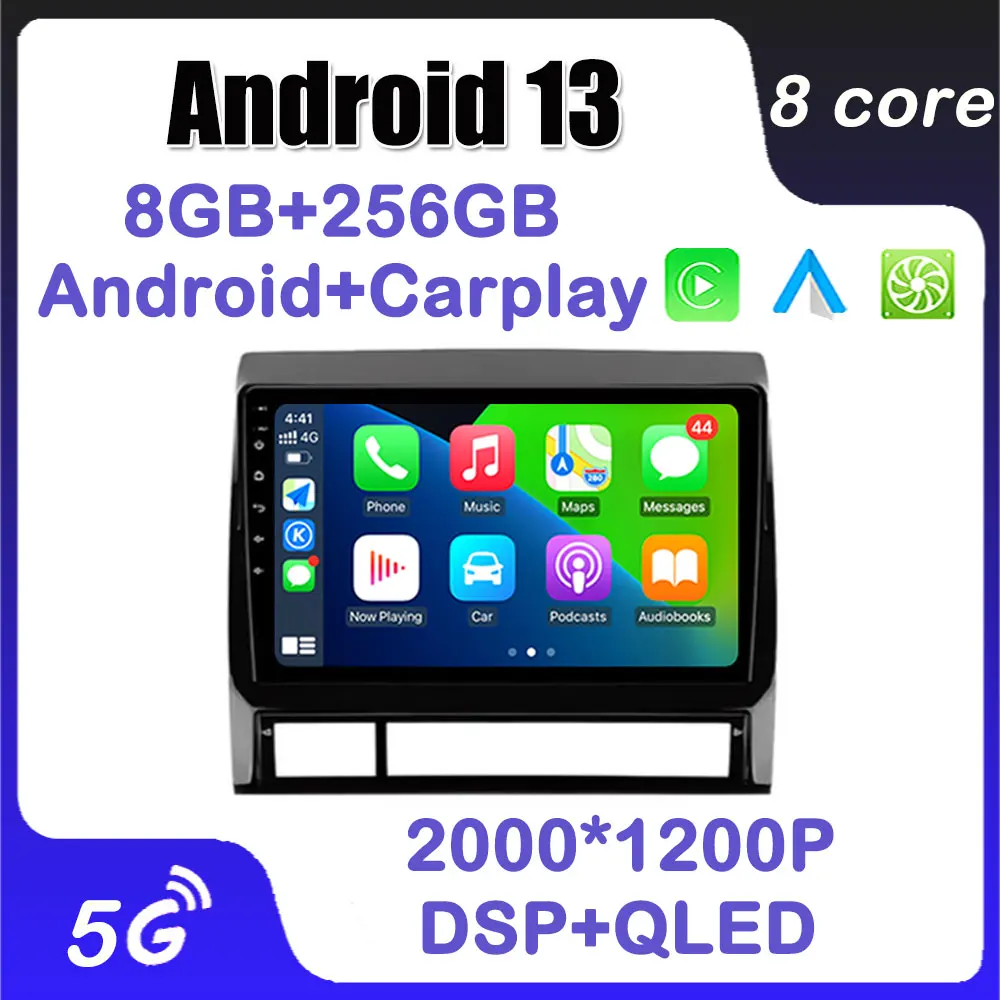 Android 13 for Toyota Tacoma 2 N200 Hilux 2005 - 2015 Car Radio Multimedia Player GPS Navigation Auto Carplay 4G LTE 5G WiFi
Android 13 for Toyota Tacoma 2 N200 Hilux 2005 - 2015 Car Radio Multimedia Player GPS Navigation Auto Carplay 4G LTE 5G WiFi