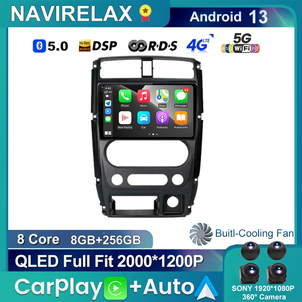 Мультимедийная магнитола для Suzuki Jimny 2007-2012, 9 дюймов, Android 13, GPS-навигатор, Android, 2 DIN, DVD
Мультимедийная магнитола для Suzuki Jimny 2007-2012, 9 дюймов, Android 13, GPS-навигатор, Android, 2 DIN, DVD