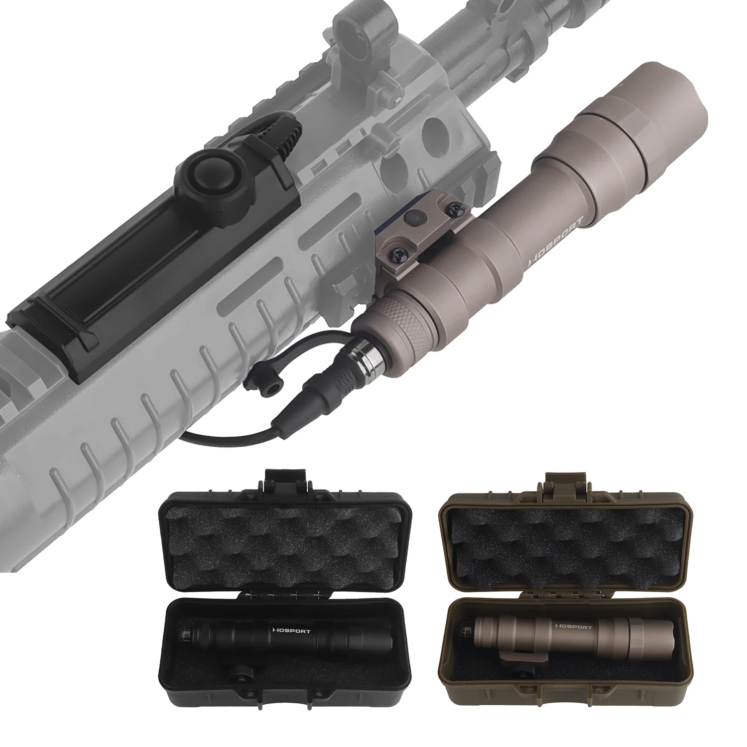 SF M600DF High Power 800 Lumens Picatinny Weaponlight Rifle Light Flashlight wit Wire Tape Switch
SF M600DF High Power 800 Lumens Picatinny Weaponlight Rifle Light Flashlight wit Wire Tape Switch