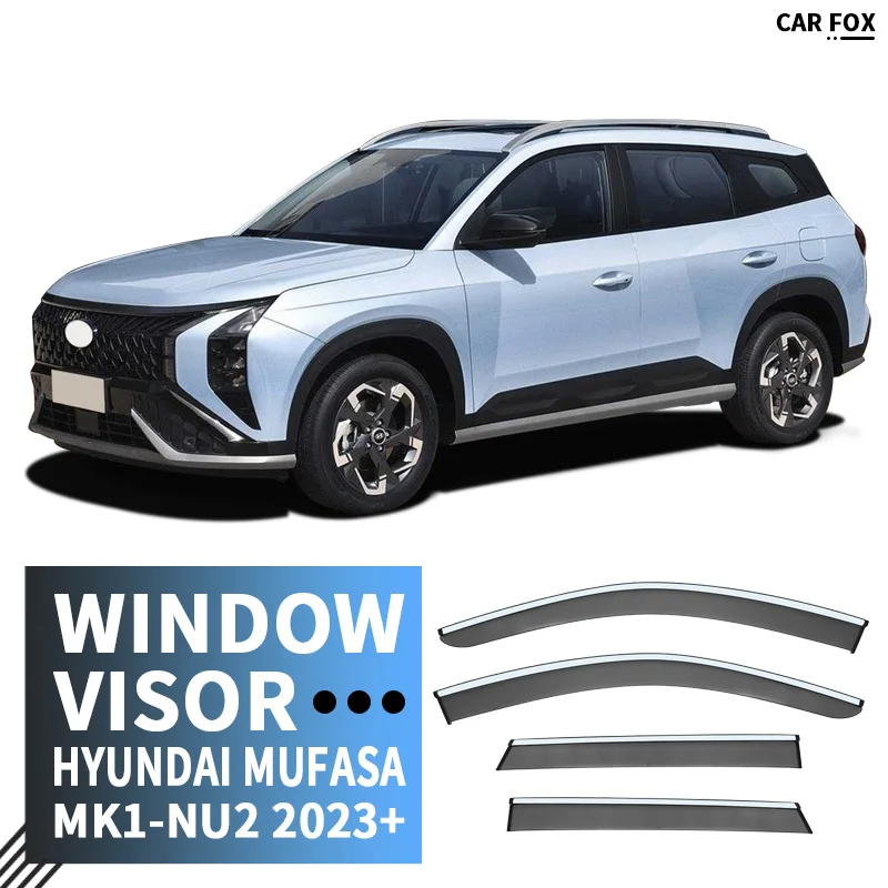 For HYUNDAI MUFASA MK1-NU2 2023 Plastic Window Visor Vent Shades Sun Rain Deflector Guard For HYUNDAI MUFASA MK1-NU2 2023
For HYUNDAI MUFASA MK1-NU2 2023 Plastic Window Visor Vent Shades Sun Rain Deflector Guard For HYUNDAI MUFASA MK1-NU2 2023