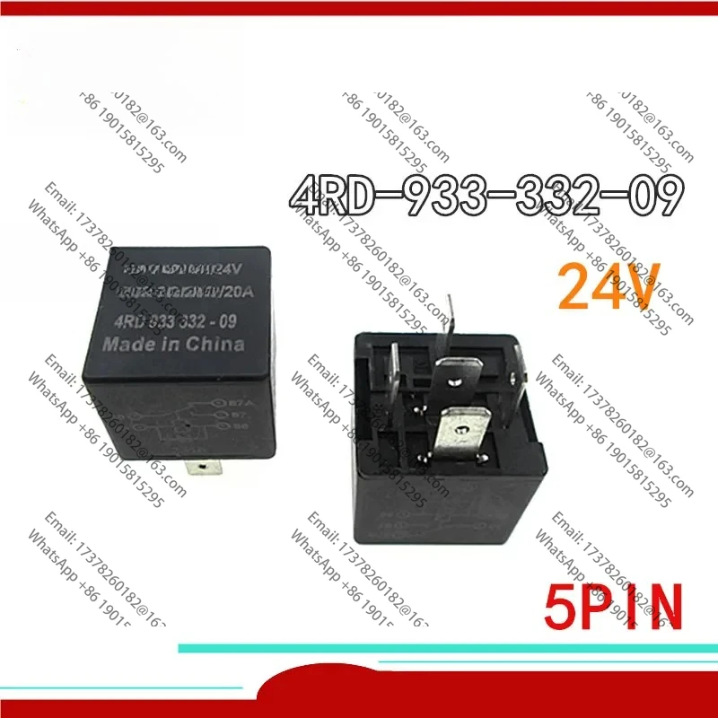 5pcs/lot 100%Original NEW auto relay 4RD 933 332-09 24V 4RD-933-332-09 4RD933332-09 4RD933332 09 20A 24VDC DC24V 24V 5PIN
5pcs/lot 100%Original NEW auto relay 4RD 933 332-09 24V 4RD-933-332-09 4RD933332-09 4RD933332 09 20A 24VDC DC24V 24V 5PIN