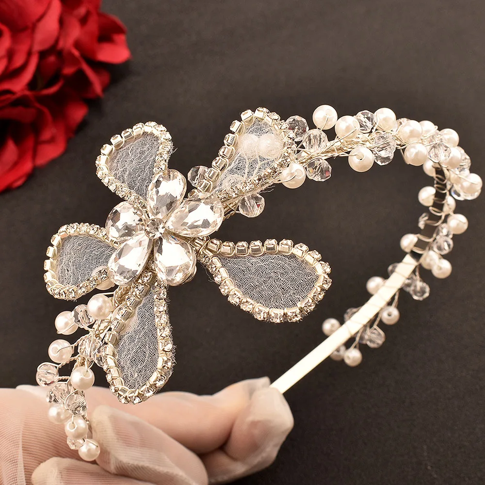 DZ259 Wedding Hair Accessories Bridal Hair Band Silver Pearl Bridesmaid Jewelry Crystal Women Headband Fashion Bride Headwear
DZ259 Wedding Hair Accessories Bridal Hair Band Silver Pearl Bridesmaid Jewelry Crystal Women Headband Fashion Bride Headwear