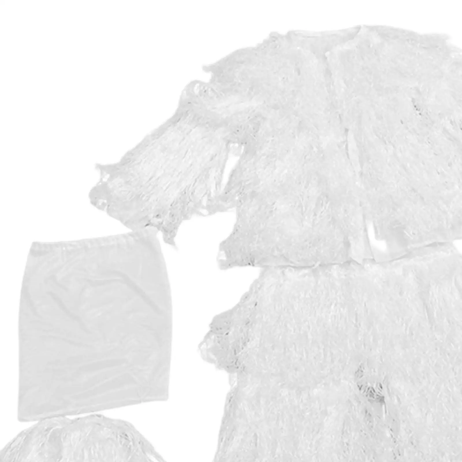 Children Ghillie Suit Clothes Jacket Disguise Clothing Costume Uniform Set for Game Bird Watching Photography Hunting Jungle
Children Ghillie Suit Clothes Jacket Disguise Clothing Costume Uniform Set for Game Bird Watching Photography Hunting Jungle