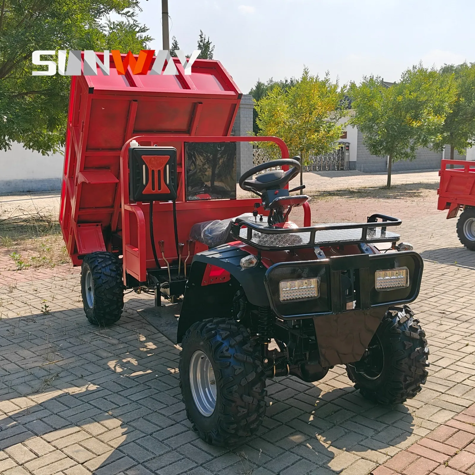 China Factory 350cc ATV Utility Vehicle 4x4 Off Road for Orchard Field Work Hydraulic Dump
China Factory 350cc ATV Utility Vehicle 4x4 Off Road for Orchard Field Work Hydraulic Dump