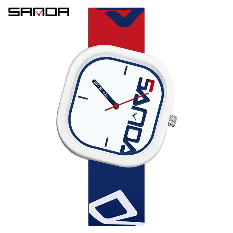 Sanda3203 2025 new sports style personalized fashion simple tilted dial Japanese movement 50M waterproof quartz student watch
Sanda3203 2025 new sports style personalized fashion simple tilted dial Japanese movement 50M waterproof quartz student watch